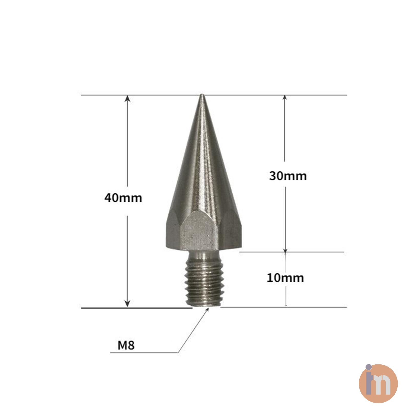 سن عمود المنشور  للتوتال استيشن