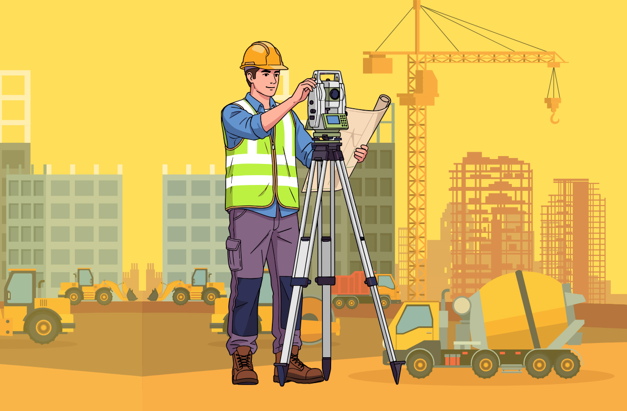 دور مهندس المساحة وأهمية المساحة في المشروعات الهندسية